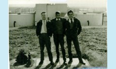 Abril de 1960<br />Rafael de Francisco Lopez, Jose Luis Ferrant Franco, Miguel Escalona Perez<br />